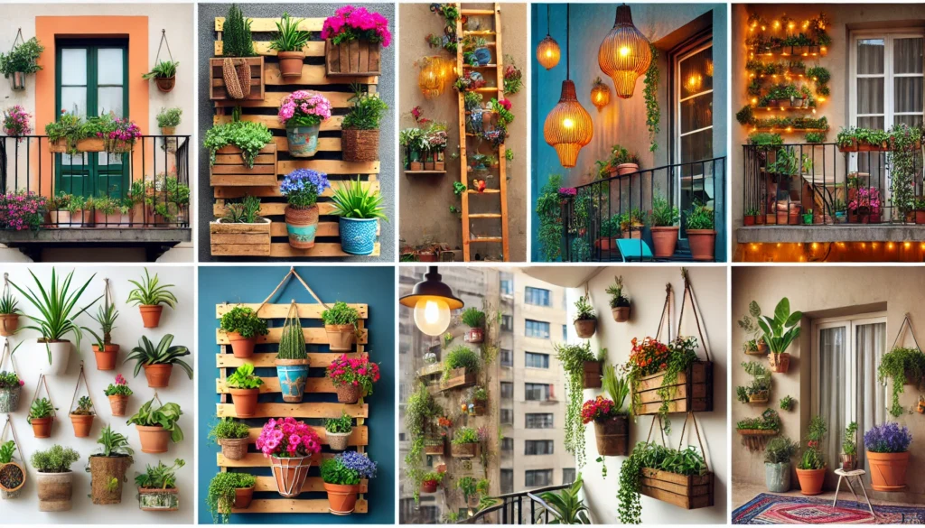 Diferentes tipos de jardines verticales 